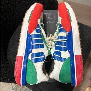 Polo Ralph Lauren Train 89 Logo Color-Blocked Sneaker